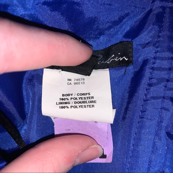 Lillie Rubin Royal Blue Strapless Dress With Belt Size 4 - Picture 15 of 16